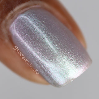 Image provided for Bee's Knees by a paid swatcher featuring the nail polish " My Little Miscreant "