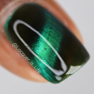 Image provided for Bee's Knees by a paid swatcher featuring the nail polish " This is Arkany "