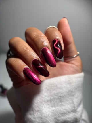 Image provided for Bee's Knees by a paid swatcher featuring the nail polish " What is Devotion Without Love? "