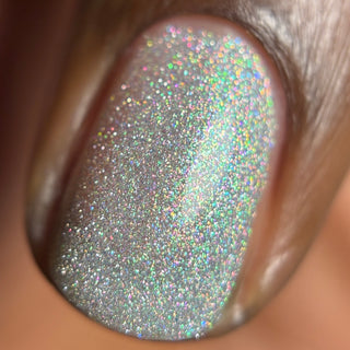 Image provided for Bee's Knees by a paid swatcher featuring the nail polish " The Source "