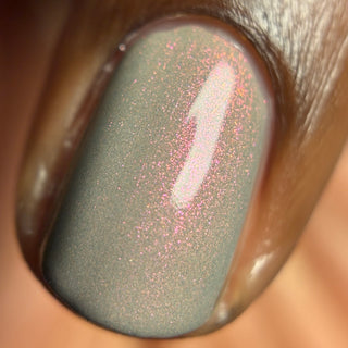 Image provided for Bee's Knees by a paid swatcher featuring the nail polish " Loving Someone is Not a Trap "