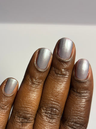 Image provided for Bee's Knees by a paid swatcher featuring the nail polish " My Little Miscreant "