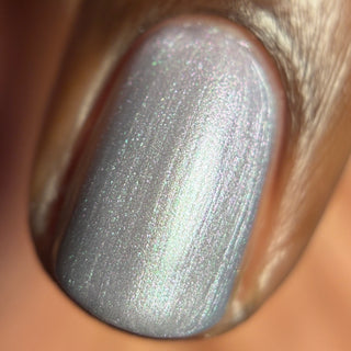 Image provided for Bee's Knees by a paid swatcher featuring the nail polish " My Little Miscreant "