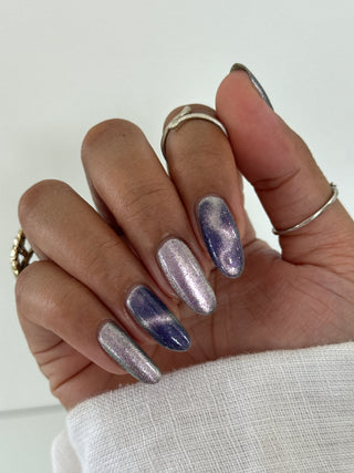 Image provided for Bee's Knees by a paid swatcher featuring the nail polish " True Power Lies in the Shadows "