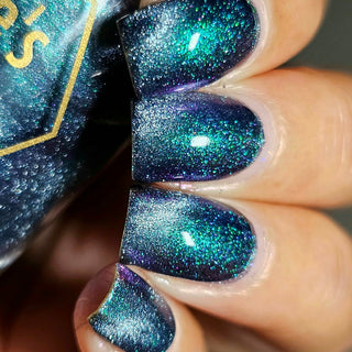 Image provided for Bee's Knees by a paid swatcher featuring the nail polish " Outplayed "