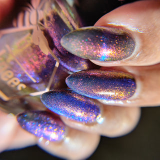 Image provided for Bee's Knees by a paid swatcher featuring the nail polish " Take Me with You "