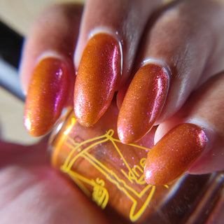 Image provided for Bee's Knees by a paid swatcher featuring the nail polish " It Would Always be Enough "