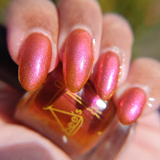 Image provided for Bee's Knees by a paid swatcher featuring the nail polish " It Would Always be Enough "