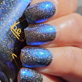 Image provided for Bee's Knees by a paid swatcher featuring the nail polish " Every Accusation is Always a Confession "