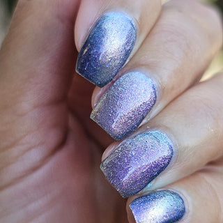 Image provided for Bee's Knees by a paid swatcher featuring the nail polish " True Power Lies in the Shadows "