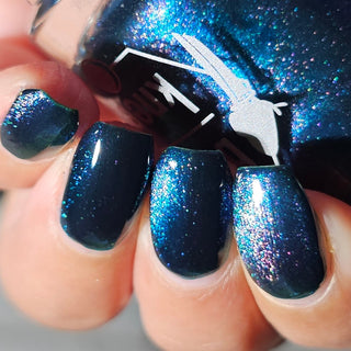 Image provided for Bee's Knees by a paid swatcher featuring the nail polish " Even Death Bears its Flowers "