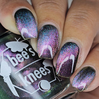 Image provided for Bee's Knees by a paid swatcher featuring the nail polish " Sprites "