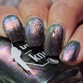 Image provided for Bee's Knees by a paid swatcher featuring the nail polish " Sprites "