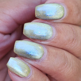 Image provided for Bee's Knees by a paid swatcher featuring the nail polish " There is Nothing But Stone "