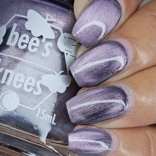 Image provided for Bee's Knees by a paid swatcher featuring the nail polish " Bartholomew "