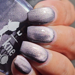 Image provided for Bee's Knees by a paid swatcher featuring the nail polish " Bartholomew "