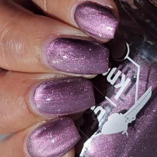 Image provided for Bee's Knees by a paid swatcher featuring the nail polish " Permit Me "