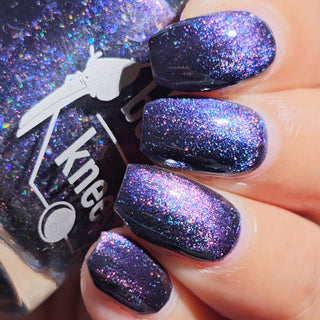 Image provided for Bee's Knees by a paid swatcher featuring the nail polish " The Body Remembers "
