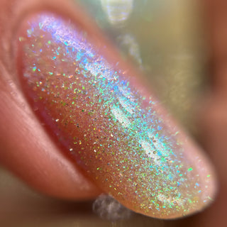 Image provided for Bee's Knees by a paid swatcher featuring the nail polish " Judgy Carlisle "