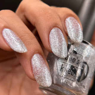 Image provided for Bee's Knees by a paid swatcher featuring the nail polish " Hold Your Unicorns "
