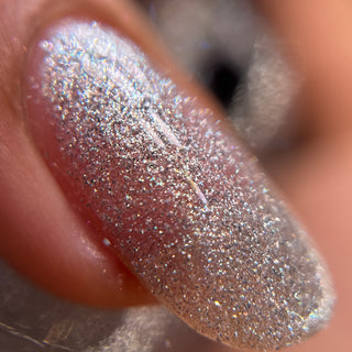 Image provided for Bee's Knees by a paid swatcher featuring the nail polish " Hold Your Unicorns "