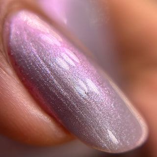 Image provided for Bee's Knees by a paid swatcher featuring the nail polish " My Little Miscreant "