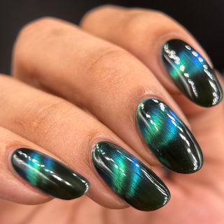 Image provided for Bee's Knees by a paid swatcher featuring the nail polish " This is Arkany "