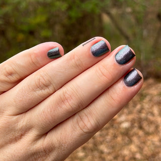 Image provided for Bee's Knees by a paid swatcher featuring the nail polish " Discord "