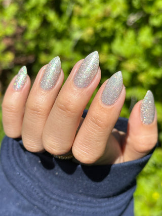 Image provided for Bee's Knees by a paid swatcher featuring the nail polish " The Source "