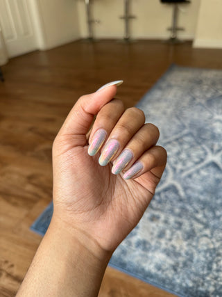 Image provided for Bee's Knees by a paid swatcher featuring the nail polish " They Would Know My Name One Day "