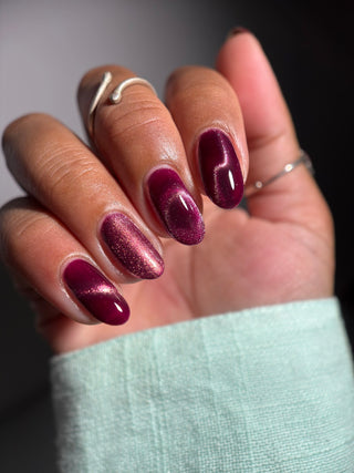 Image provided for Bee's Knees by a paid swatcher featuring the nail polish " I'm Prettier Than that Bitch Ever Was "