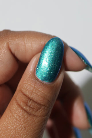 Image provided for Bee's Knees by a paid swatcher featuring the nail polish " Enchanted or Entitled? "