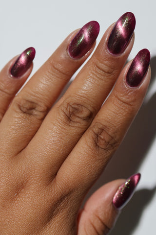 Image provided for Bee's Knees by a paid swatcher featuring the nail polish " Don't Clip my Wings "