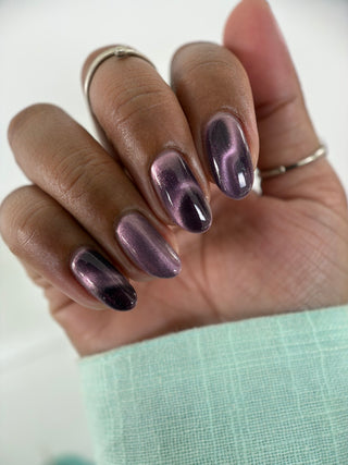 Image provided for Bee's Knees by a paid swatcher featuring the nail polish " Permit Me "