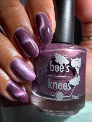 Image provided for Bee's Knees by a paid swatcher featuring the nail polish " Permit Me "