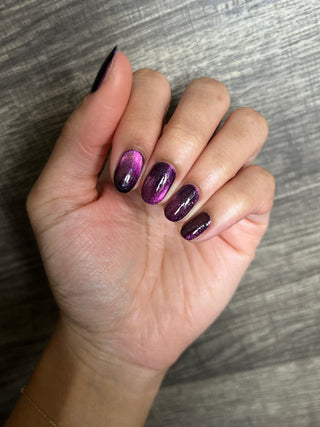 Image provided for Bee's Knees by a paid swatcher featuring the nail polish " Have Care for My Virtue "
