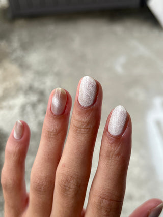 Image provided for Bee's Knees by a paid swatcher featuring the nail polish " And Yet "