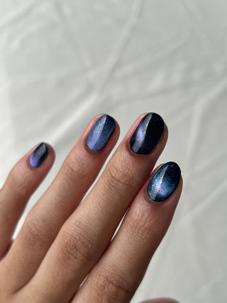 Image provided for Bee's Knees by a paid swatcher featuring the nail polish " The Body Remembers "