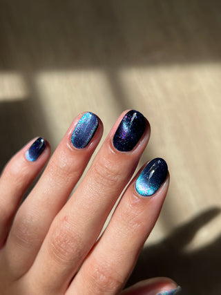Image provided for Bee's Knees by a paid swatcher featuring the nail polish " The Body Remembers "