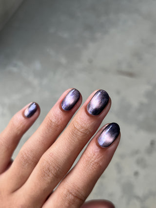 Image provided for Bee's Knees by a paid swatcher featuring the nail polish " Knight, Knave, Optimist "