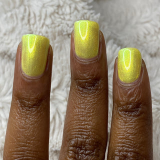 Image provided for Bee's Knees by a paid swatcher featuring the nail polish " Lightweaver "