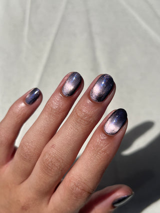 Image provided for Bee's Knees by a paid swatcher featuring the nail polish " Knight, Knave, Optimist "