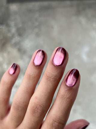 Image provided for Bee's Knees by a paid swatcher featuring the nail polish " I'm Prettier Than that Bitch Ever Was "