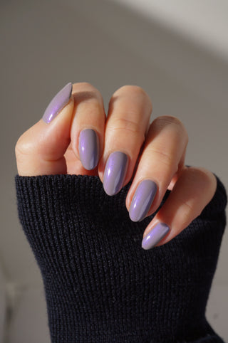 Image provided for Bee's Knees by a paid swatcher featuring the nail polish " But I Felt Cold, so Cold "