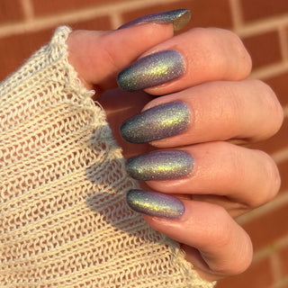 Image provided for Bee's Knees by a paid swatcher featuring the nail polish " Ascension "