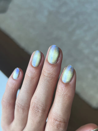 Image provided for Bee's Knees by a paid swatcher featuring the nail polish " There is Nothing But Stone "