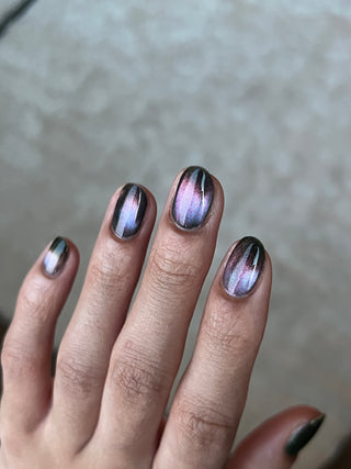 Image provided for Bee's Knees by a paid swatcher featuring the nail polish " Sprites "
