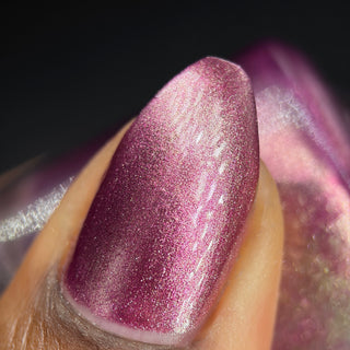 Image provided for Bee's Knees by a paid swatcher featuring the nail polish " I'm Prettier Than that Bitch Ever Was "