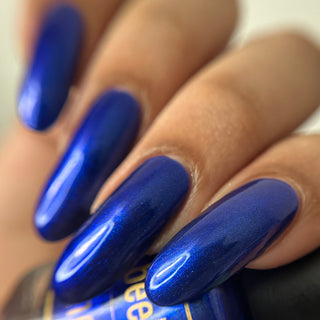 Image provided for Bee's Knees by a paid swatcher featuring the nail polish " Immortality "