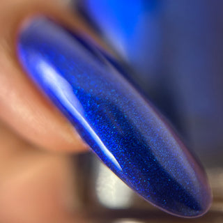 Image provided for Bee's Knees by a paid swatcher featuring the nail polish " Immortality "